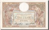 France 100 Francs Banknote, 100 F 1908-1939 ''Luc Olivier Merson'' -