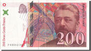 France 200 Francs Banknote, 200 F 1995-1999 ''Eiffel'' -