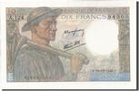 France 10 Francs Banknote, 10 F 1941-1949 ''Mineur'', 1946-12-19 -