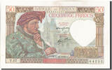 France 50 Francs Banknote, 50 F 1940-1942 ''Jacques Coeur'', 1940-12-05 -