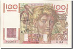 France 100 Francs Banknote, 100 F 1945-1954 ''Jeune Paysan'' -