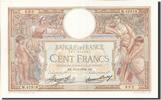 France 100 Francs Banknote, 100 F 1908-1939 ''Luc Olivier Merson'' -