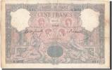 France 100 Francs Banknote, 100 F 1888-1909 ''Bleu et Rose'' -