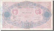 France 500 Francs Banknote, 500 F 1888-1940 ''Bleu et Rose'' -