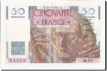 France 50 Francs Banknote, 50 F 1946-1951 ''Le Verrier'', 1946-05-31 -