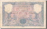 France 100 Francs Banknote, 100 F 1888-1909 ''Bleu et Rose'' -