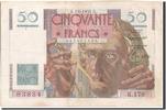 France 50 Francs Banknote, 50 F 1946-1951 ''Le Verrier'', 1951-06-07 -