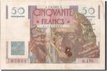 France 50 Francs Banknote, 50 F 1946-1951 ''Le Verrier'', 1951-06-07 -