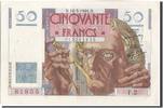 France 50 Francs Banknote, 50 F 1946-1951 ''Le Verrier'', 1946-03-14 -