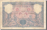 France 100 Francs Bleu et Rose, 1889-12-16, R.687, PMG -