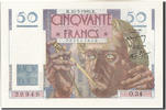 France 50 Francs Banknote, 50 F 1946-1951 ''Le Verrier'', 1946-05-31 -