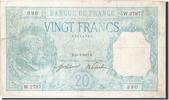 France 20 Francs Banknote, 20 F 1916-1919 ''Bayard'', 1917-08-24 -