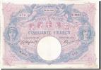 France 50 Francs Banknote, 50 F 1889-1927 ''Bleu et Rose'', 1905-12-18 -