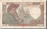 France 50 Francs Banknote, 50 F 1940-1942 ''Jacques Coeur'', 1942-02-05 -