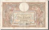 France 100 Francs Banknote, 100 F 1908-1939 ''Luc Olivier Merson'' -