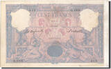 France 100 Francs Banknote, 100 F 1888-1909 ''Bleu et Rose'' -