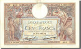 France 100 Francs Banknote, 100 F 1908-1939 ''Luc Olivier Merson'' -