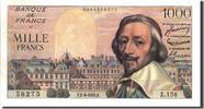 France 1000 Francs Banknote, 1 000 F 1953-1957 ''Richelieu'' -