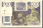 France 500 Francs Banknote, 500 F 1945-1953 ''Chateaubriand'' -