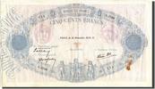 France 500 Francs Banknote, 1 000 F 1889-1926 ''Bleu et Rose'' -