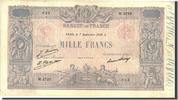 France 1000 Francs Banknote, 1 000 F 1889-1926 ''Bleu et Rose'' -