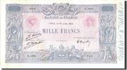 France 1000 Francs Banknote, 1 000 F 1889-1926 ''Bleu et Rose'' -