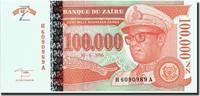 Zaire 100,000 Nouveaux Zaïres Banknote, 1996-06-30, KM:77 -