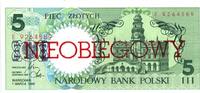 Poland 5 Zlotych Banknote, 1990-03-01, KM:166a -