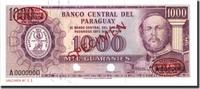 Paraguay 1000 Guaranies Banknote, Specimen TDLR, KM:201s -