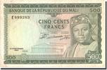 Mali 500 Francs Banknote, 1960-09-22, KM:8a -