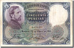 Spain 50 Pesetas Banknote, 1931-04-25, KM:82 -