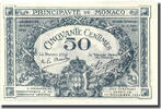 Monaco 50 Centimes Banknote, 1920-03-20, KM:3a -