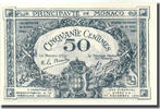 Monaco 50 Centimes Banknote, 1920-03-20, KM:3a -