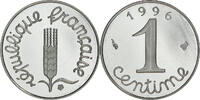 France Centime Coin, Épi, Paris, Proof / BE, Stainless -