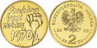 Poland 2 Zlote 2000 Warsaw Coin, Warsaw, Brass, KM:404 VZ+ 10,95 EUR  Excl. 4,95 EUR Verzending