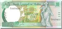 Malta 10 Liri Banknote -