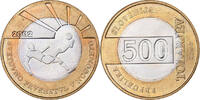 Slovenia 500 Tolarjev Bi-Metallic, KM:45 -