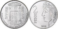 Argentina 2 Pesos Copper-nickel, KM:162 -