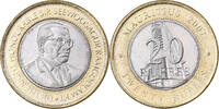 Mauritius 20 Rupees Bi-Metallic, KM:66 -