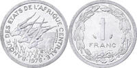 Central African States Franc Paris, Aluminum, KM:8 -