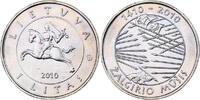 Lithuania Litas Copper-nickel, KM:172 -