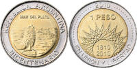 Argentina Peso Bi-Metallic, KM:158 -