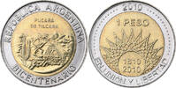 Argentina Peso Bi-Metallic, KM:159 -