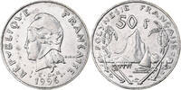 French Polynesia 50 Francs Paris, Nickel, KM:13 -