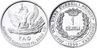 Andorra Centim Aluminum, KM:171 -