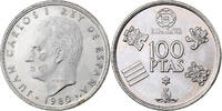 Spain 100 Pesetas Juan Carlos I, Madrid, Copper-nickel -