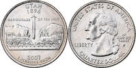 United States Quarter U.S. Mint, Copper-Nickel Clad Copper -