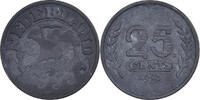 Netherlands 25 Cents Wilhelmina I, Zinc, KM:174 -