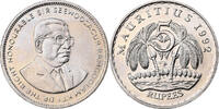 Mauritius 5 Rupees Copper-nickel, KM:56 -