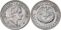 Colombia 20 Centavos Copper-nickel, KM:215.2 -
